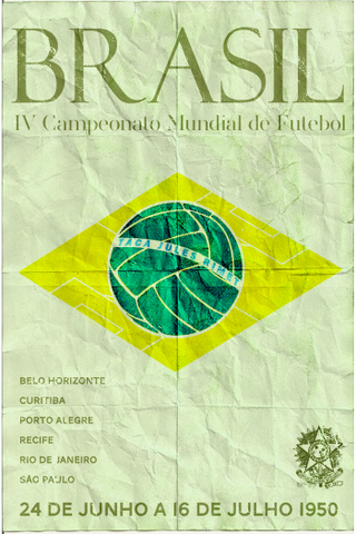 Illustration for article titled These Posters For Every World Cup Since 1930 Were Made By One Designer
